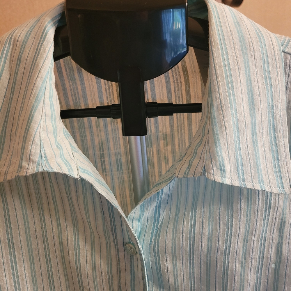 Penmans Women's Striped Button Down Shirt - Picture 2 of 5